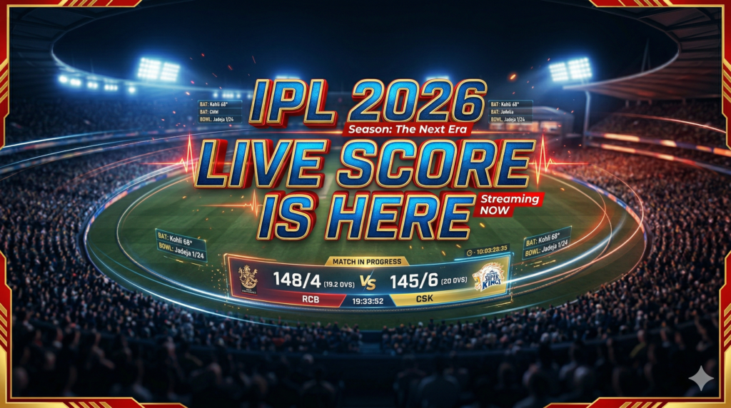 IPL 2026 LIVE SCORE